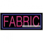Fabric Neon Sign (13" x 32" x 3")