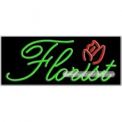 Florist Neon Sign (13" x 32" x 3")