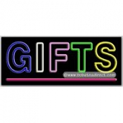 Gifts Neon Sign (13" x 32" x 3")