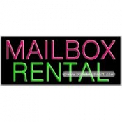 Mailbox Rental Neon Sign (13