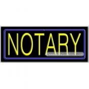 Notary Neon Sign (13