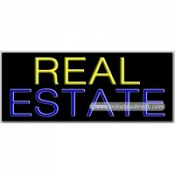 Real Estate Neon Sign (13" x 32" x 3")