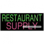 Restaurant Supply Neon Sign (13