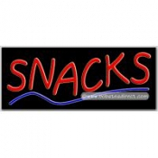Snacks Neon Sign (13