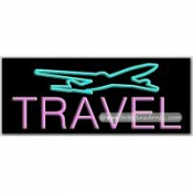 Travel, Logo Neon Sign (13
