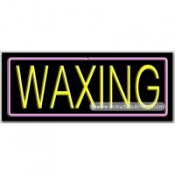 Waxing Neon Sign (13