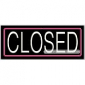 Closed Neon Sign (13