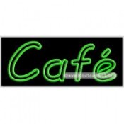 Café Neon Sign (13" x 32" x 3")
