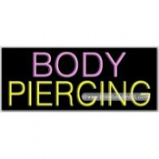 Body Piercing Neon Sign (13