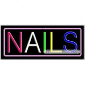 Nails Neon Sign (13