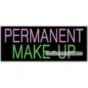 Permanent Make-up Neon Sign (13" x 32" x 3")