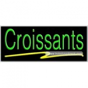 Croissants Neon Sign (13