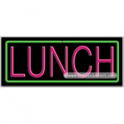Lunch Neon Sign (13