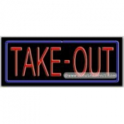 Take-Out Neon Sign (13