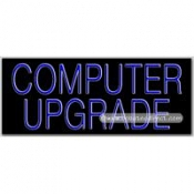 Computer Upgrade Neon Sign (13" x 32" x 3")