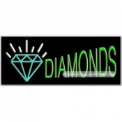 Diamonds, Logo Neon Sign (13