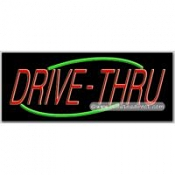 Drive-Thru Neon Sign (13