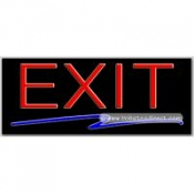 Exit Neon Sign (13