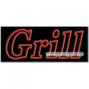 Grill Neon Sign (13