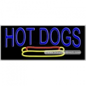 Hot Dogs, Logo Neon Sign (13