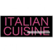 Italian Cuisine Neon Sign (13