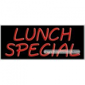Lunch Special Neon Sign (13" x 32" x 3")