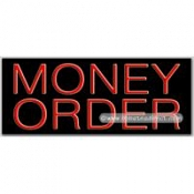 Money Order Neon Sign (13