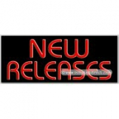 New Releases Neon Sign (13" x 32" x 3")
