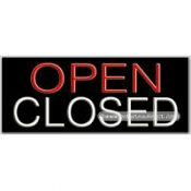 Open Closed Neon Sign (13