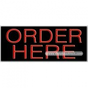 Order Here Neon Sign (13