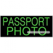 passport Photo Neon Sign (13