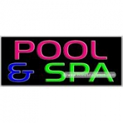 Pool & Spa Neon Sign (13