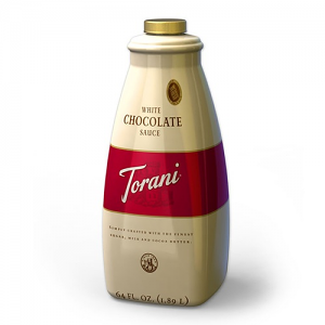 Torani White Chocolate Sauce 4 lbs. (1.89L)