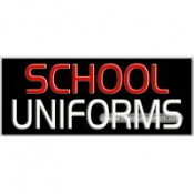 School Uniforms Neon Sign (13