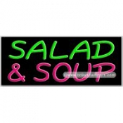 Salad & Soup Neon Sign (13