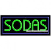Sodas Neon Sign (13
