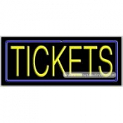 Tickets  Neon Sign (13