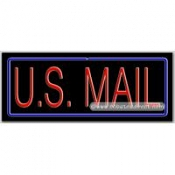 U.S. Mail Neon Sign (13