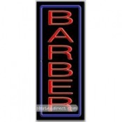 Barber Neon Sign (13" x 32" x 3")