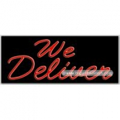 We Deliver Neon Sign (13