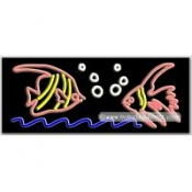Fish Logo Neon Sign (13