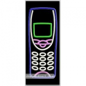 Cellular Logo Neon Sign (13