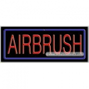 Airbrush Neon Sign (13
