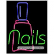 Nails Neon Sign (13