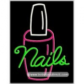 Nails Neon Sign (13