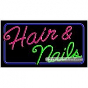 Hair & Nails Neon Sign (20