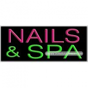 Nails & Spa Neon Sign (13