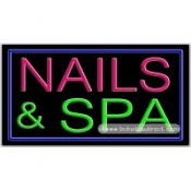 Nails & Spa Neon Sign (20