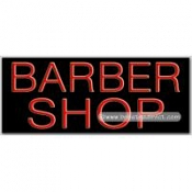 Barber Shop, Logo Neon Sign (13
