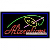 Alterations Neon Sign (13